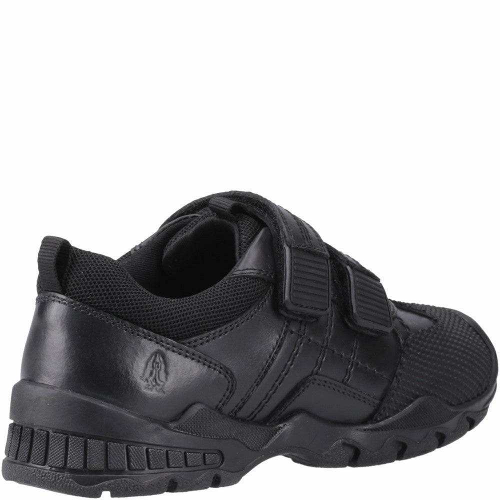 Refined Looks Restless Fit Hush Puppies Tristen Touch Fastening Junior School Shoes