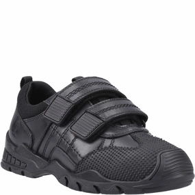 Crafted For Calm Hush Puppies Tristen Touch Fastening Senior School Shoes