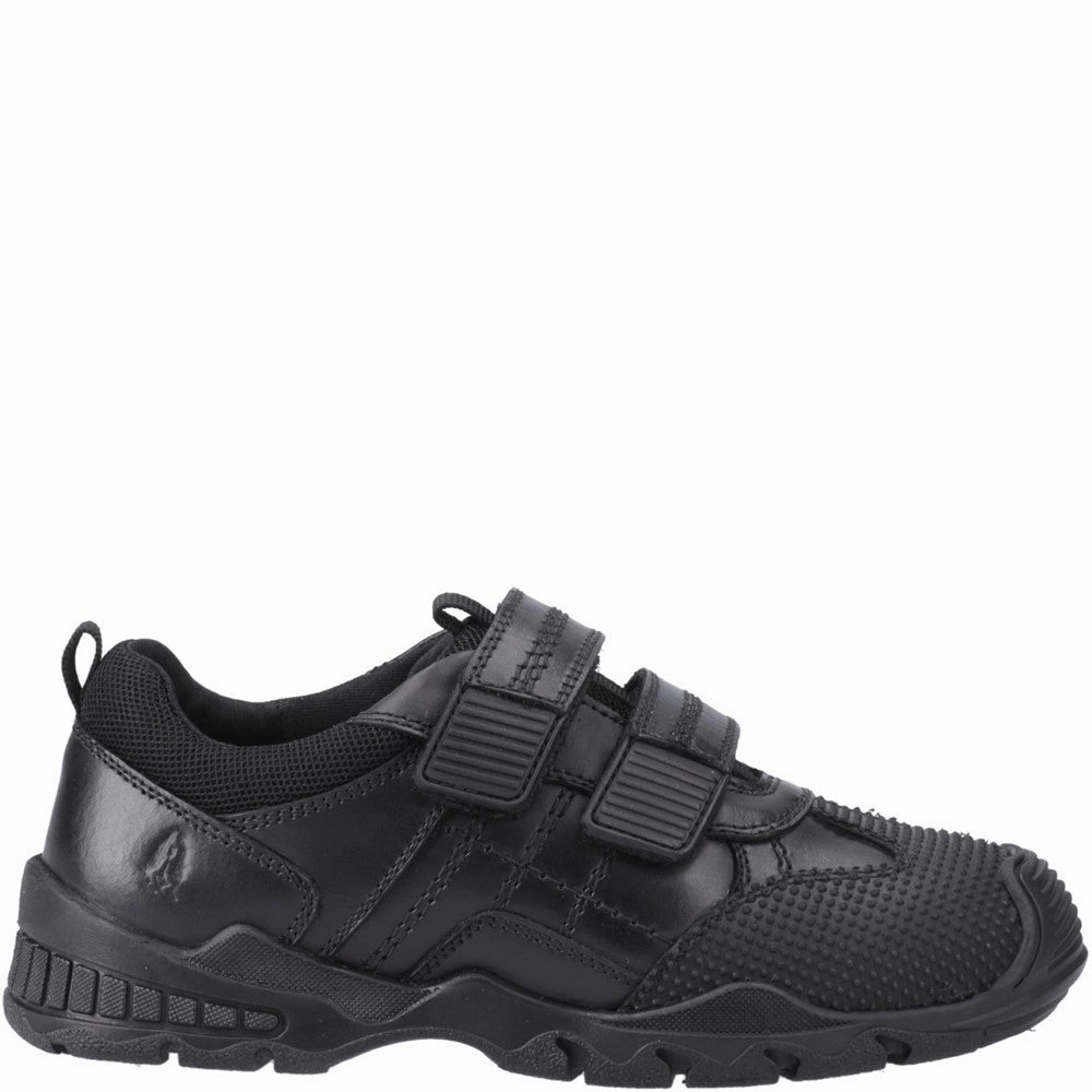 Change-Ready City Ready Hush Puppies Tristen Touch Fastening Senior School Shoes