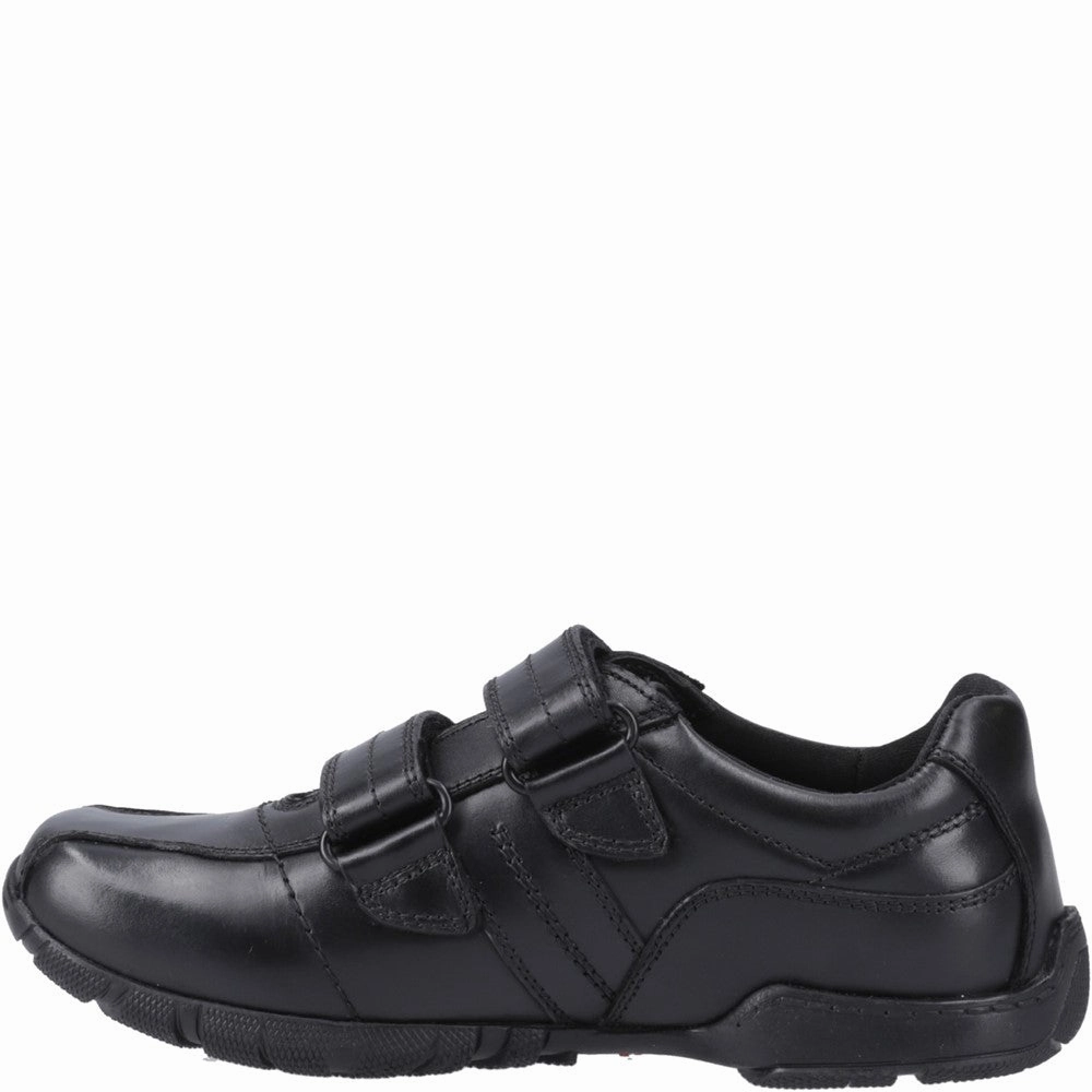 Hush Puppies Vance Touch Fastening Junior School Shoes Your Core Layer Everyday Innovation