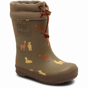 Huttelihut X Bisgaard Thermo Rubber Boots Earth Your Move Gear
