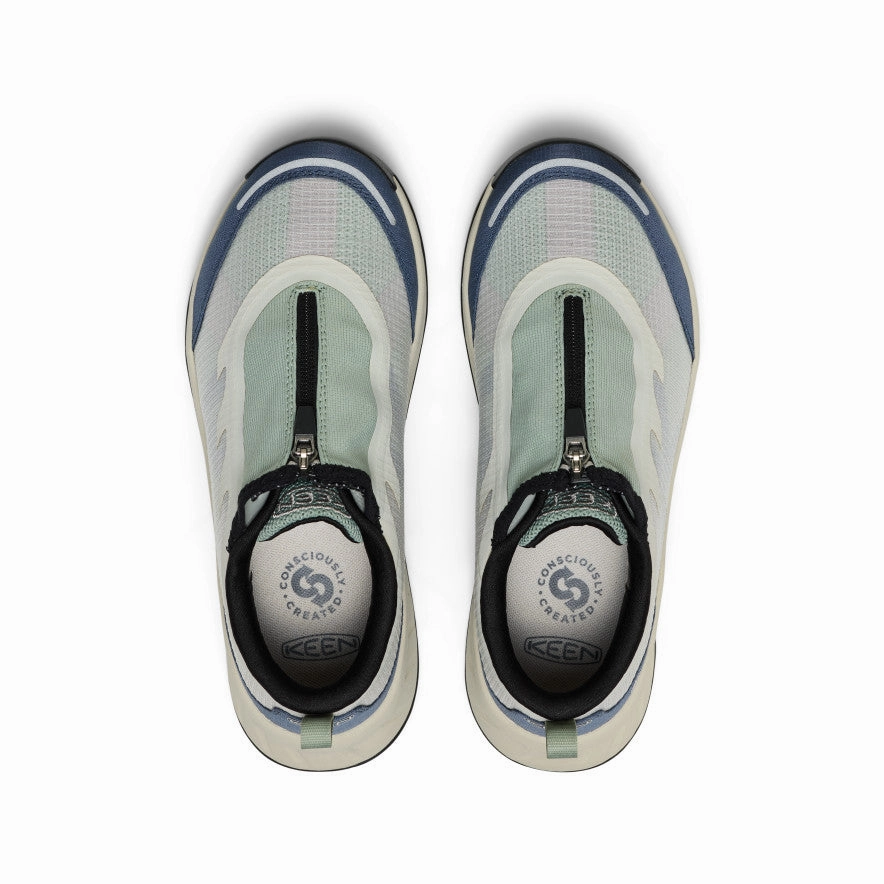 Go-Everywhere Sleek Routine Women'S Tts Zip Sneaker  |  Iceberg Green/Vintage Indigo