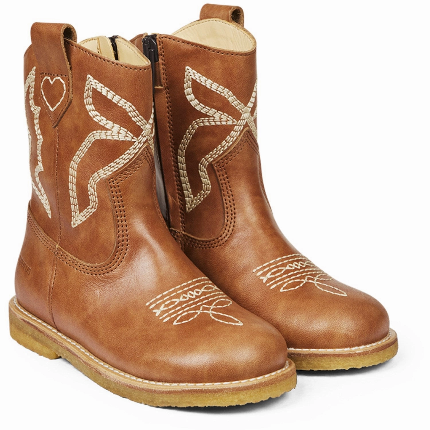 Angulus Tan Cowboy Boot Structured Freedom