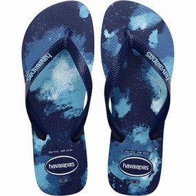 Design In Focus Havaianas Sandals Top Camu Navy Blue