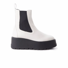 City-Ready Wear Imola Off White Leather