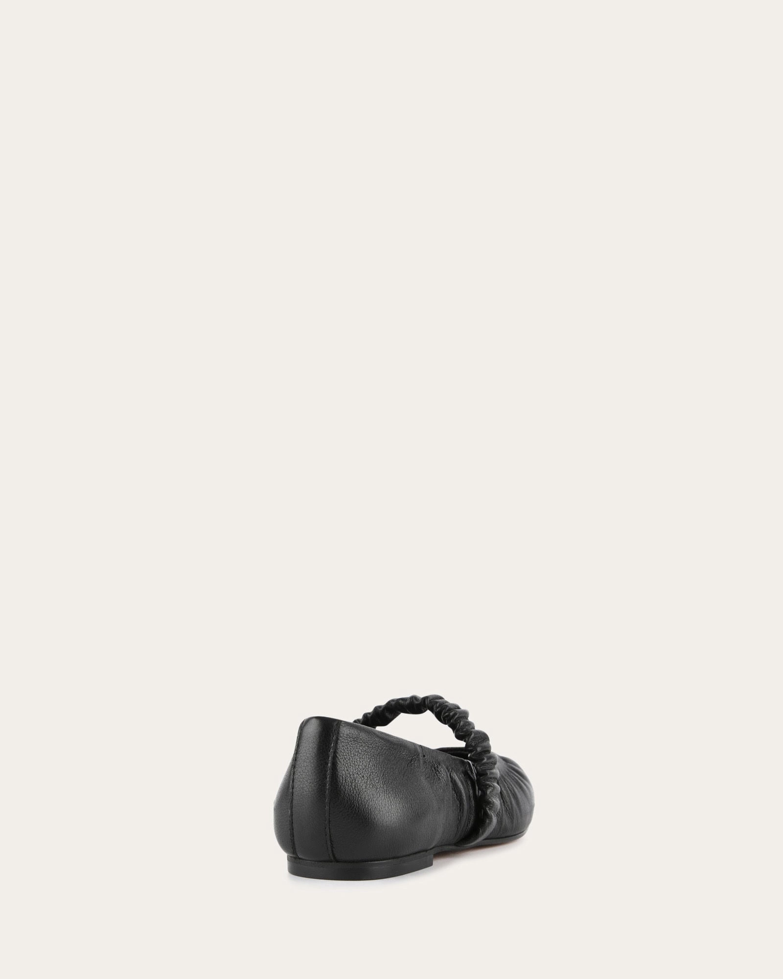 Keely Ballet Flats Black Leather Form And Motion