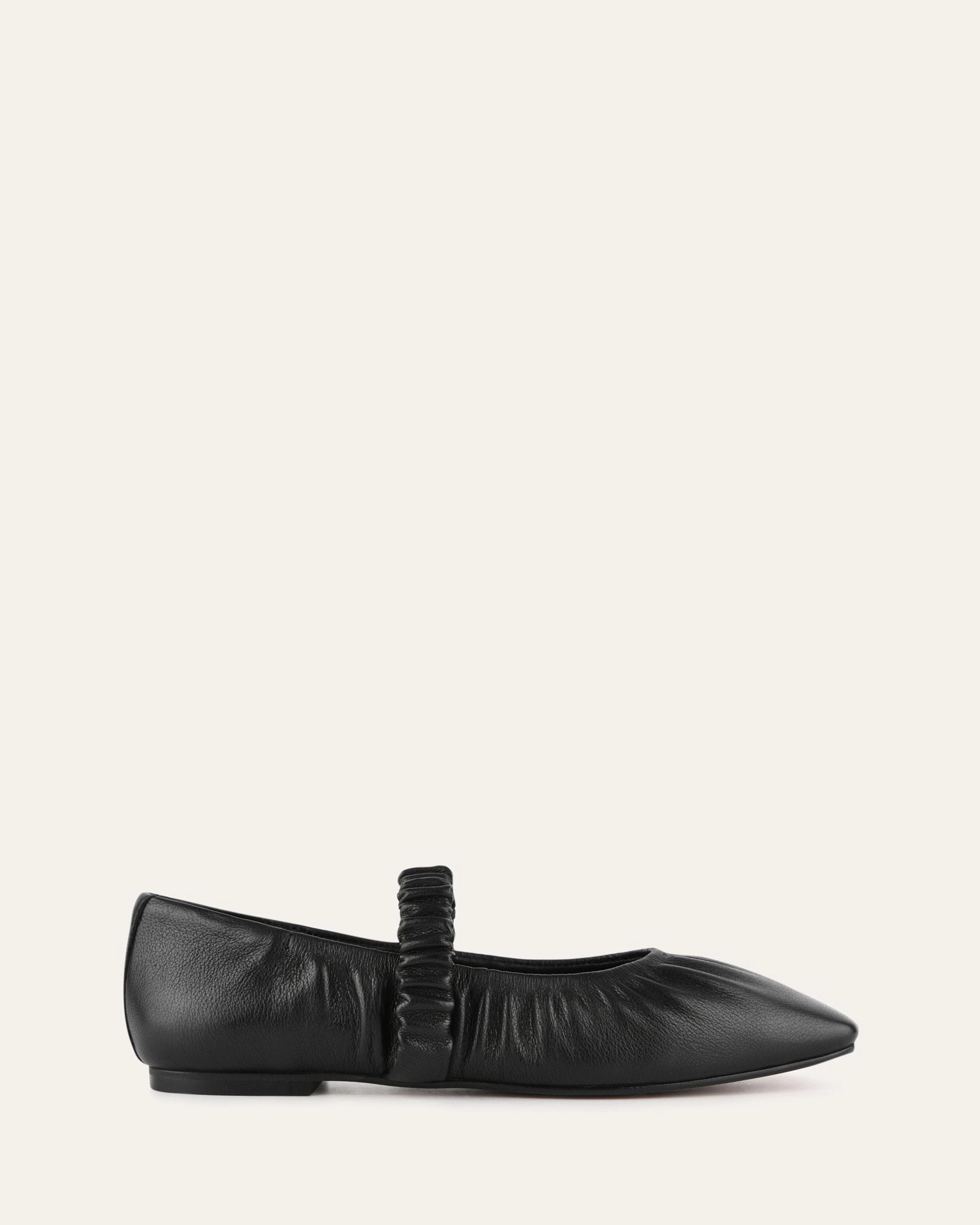 Multi-Wear Outfit Rhythm-Based Wear Keely Ballet Flats Black Leather