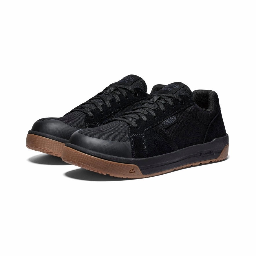 Express Yourself Active Core Men'S Kenton Work Shoe (Carbon Toe)  |  Black/Gum