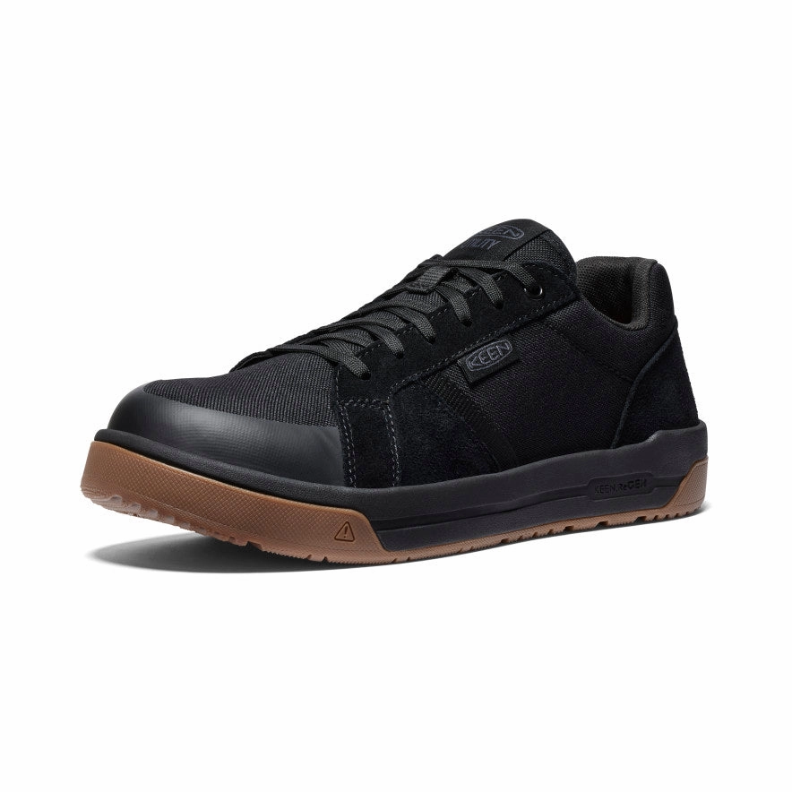 Men'S Kenton Work Shoe (Carbon Toe)  |  Black/Gum Essential Gear