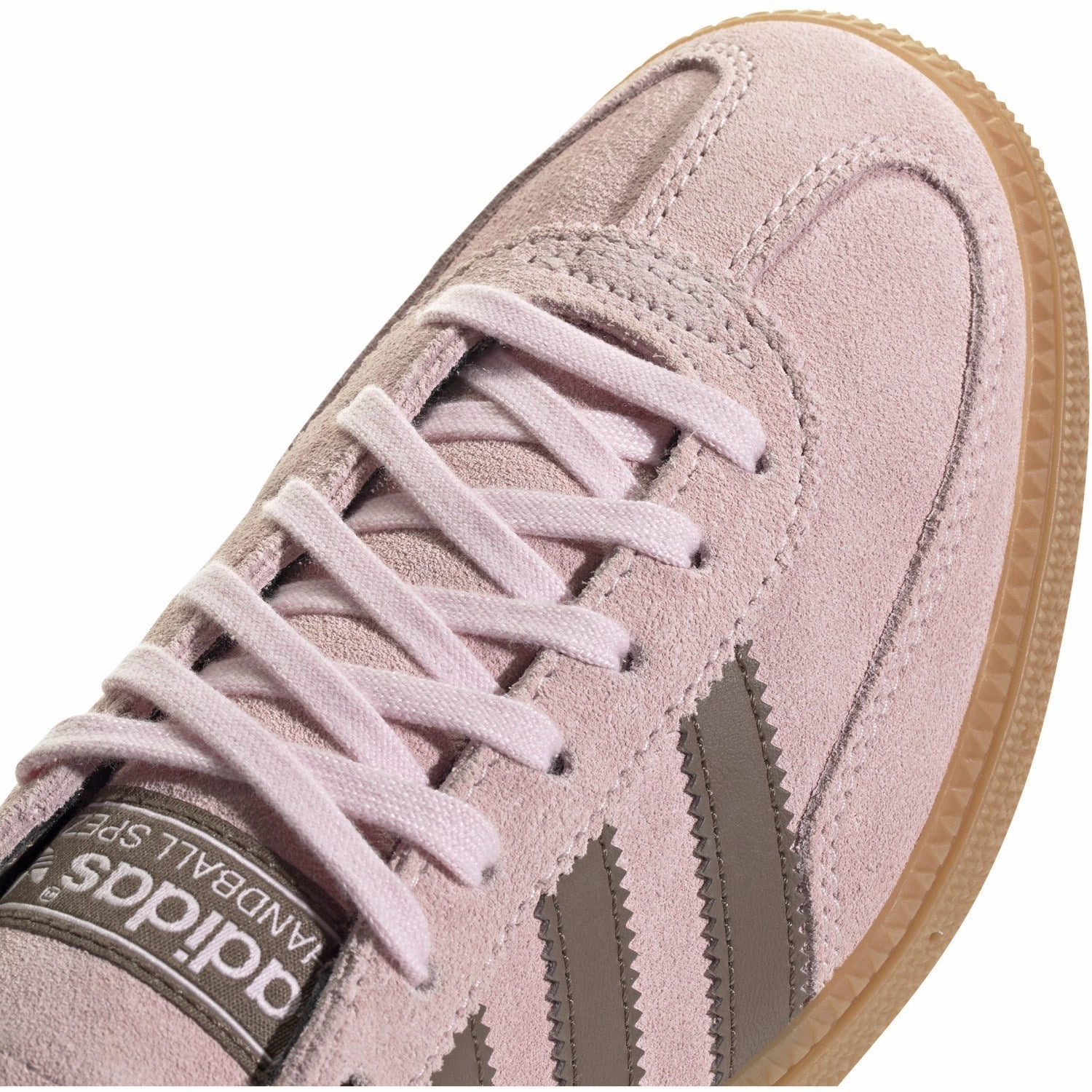 Ease Engineered Adidas Originals Clear Pink/Earth Strata/Gum 3 Handball Spezial J Sneakers