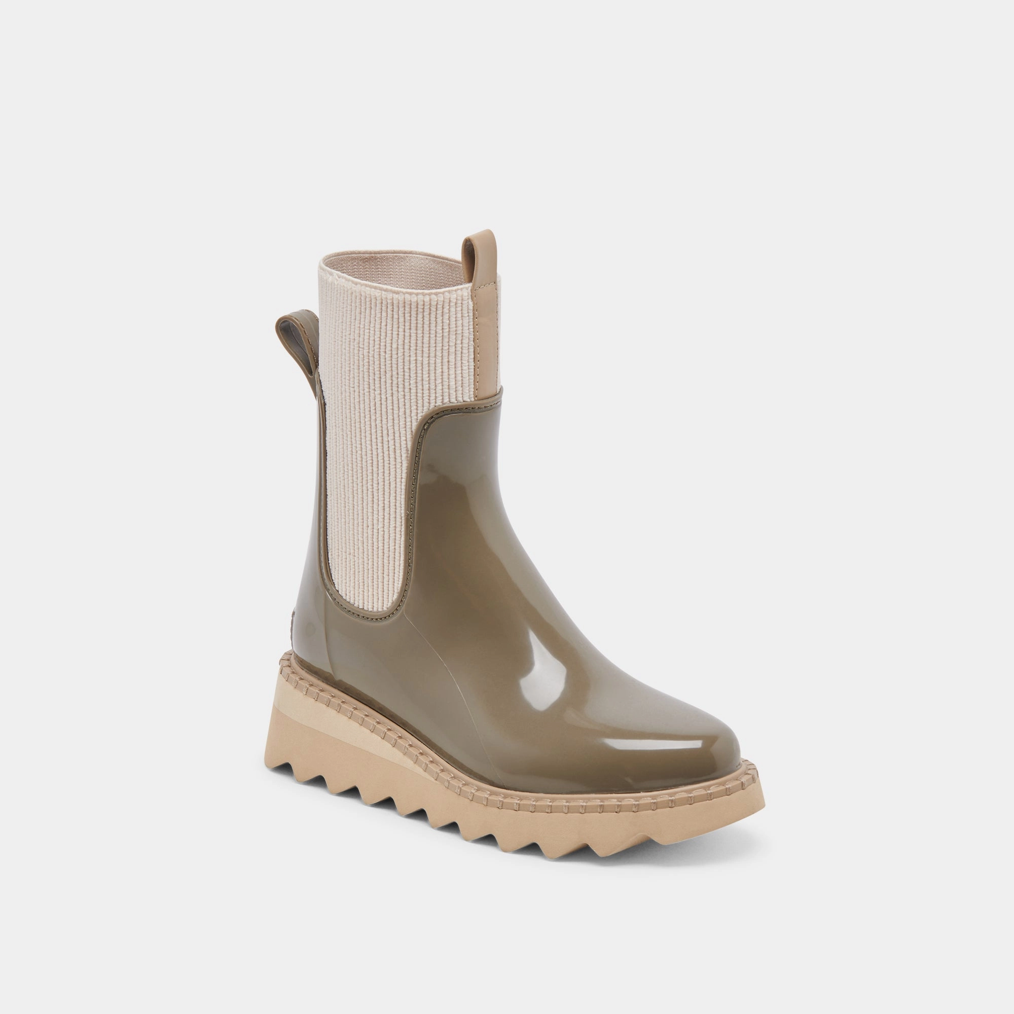 Simplicity Rules Authentic Motion Tropic H2O Boots Dk Moss Patent Stella