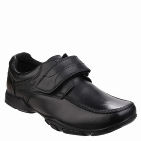 Visual Ease Hush Puppies Freddy Single Fit Senior School Shoes