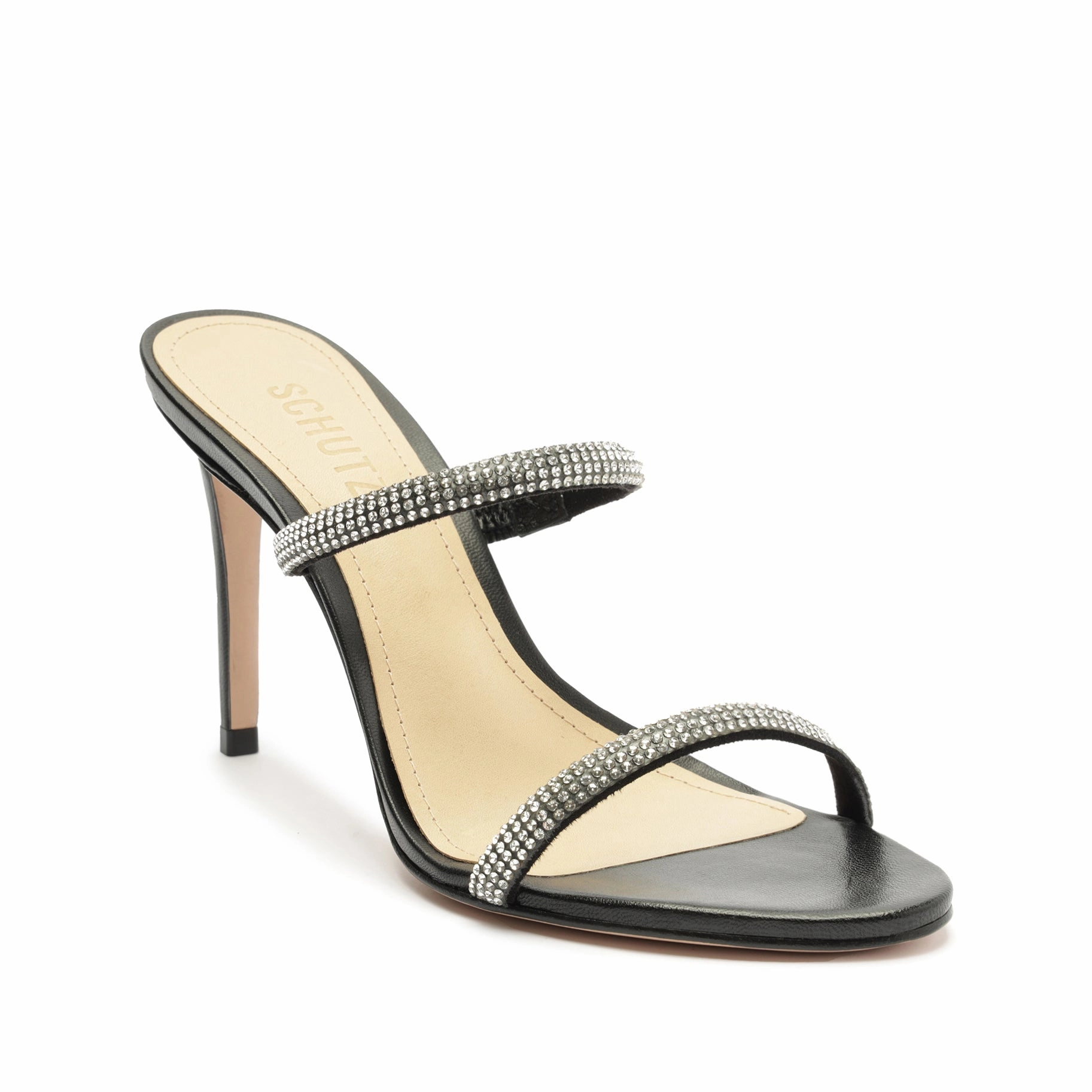 Layer Smart Taliah Glam Lather & Crystal Sandal