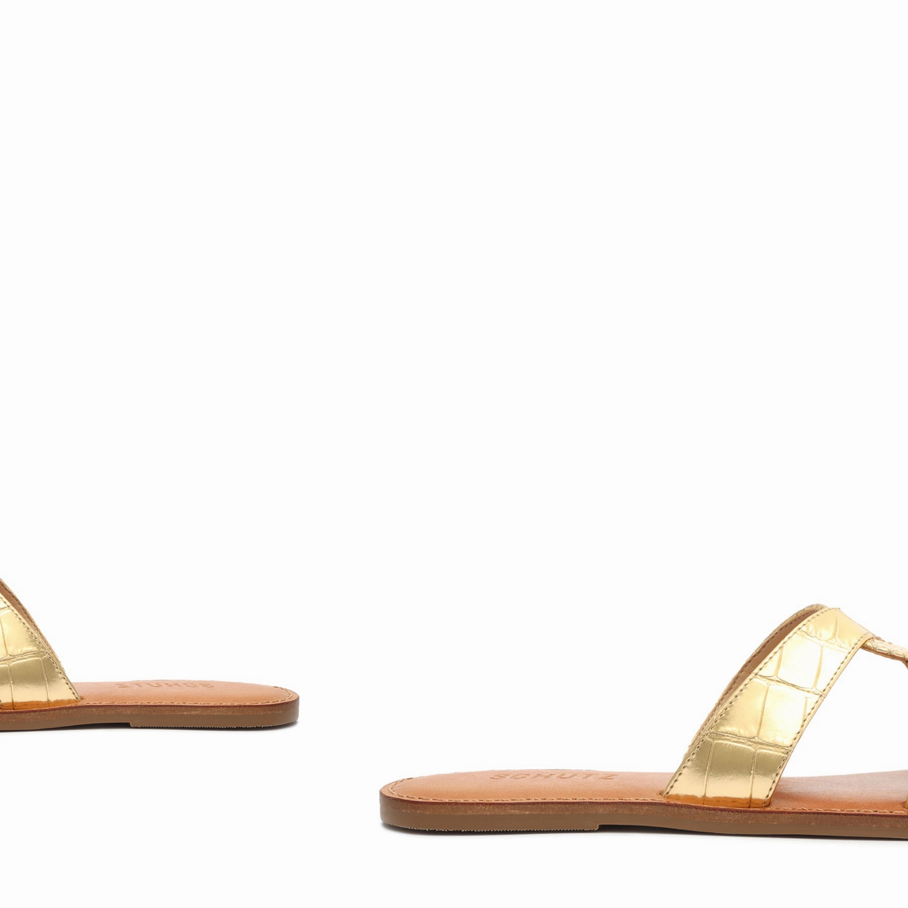 Rita Metallic Leather Sandal Inspired Layerwear