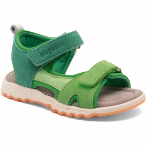 Bisgaard Forest Green Coco Sandal Streamlined Edge