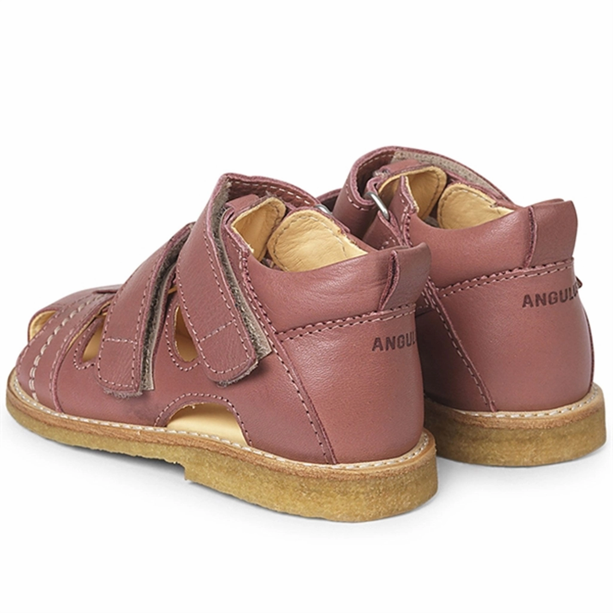 Optimized Outfitwear Angulus Starter Sandal W. Velcro Old Rose 0506-101-1411