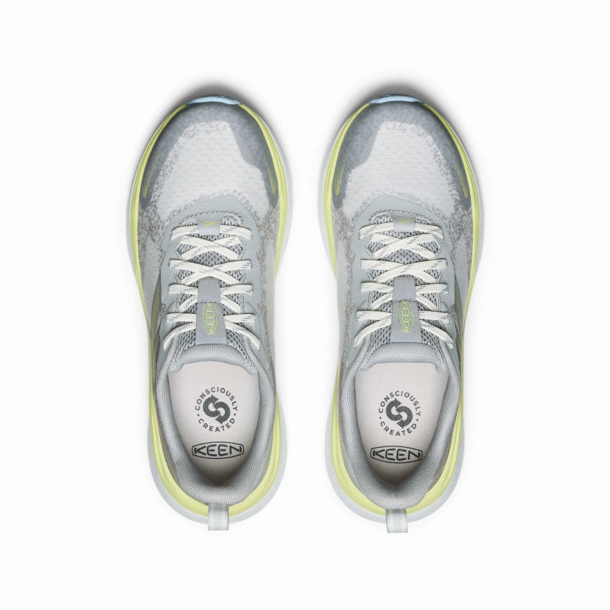 Clean Movement Women'S Leiki Speed Hiking Shoe  |  Alloy/Daiquiri Green