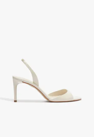 Scarlett Sling Mid Patent Sandal Cool And Clean