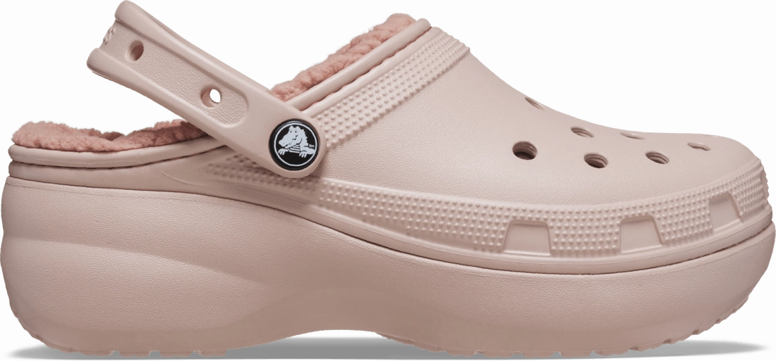 Classic Platform Lined Clog Women Versatile Mood