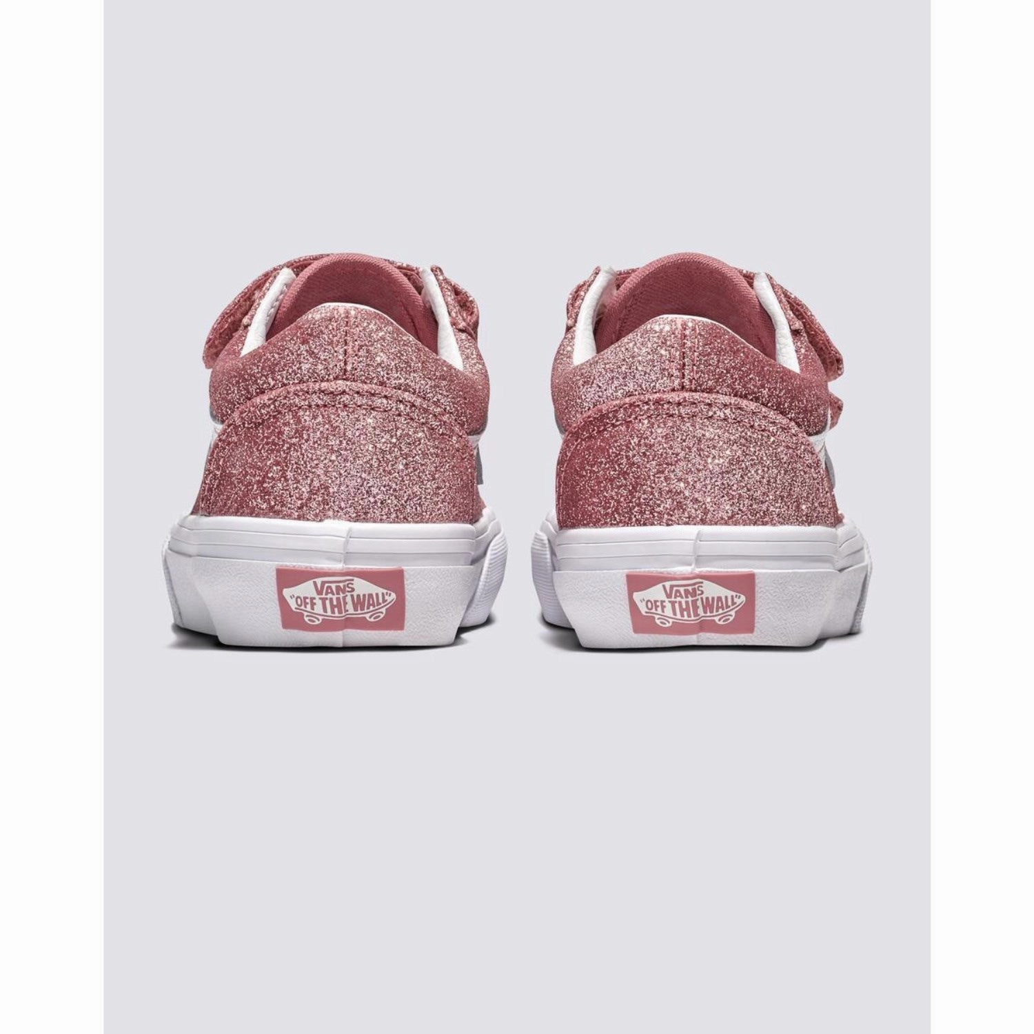 Vans Rose Gold Old Skool V Glitter Daily-Ready Simplify Your Day