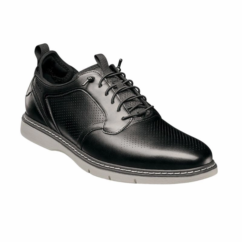 Mens Sync Plain Toe Elastic Lace Feel The Flow Crafted Pulse