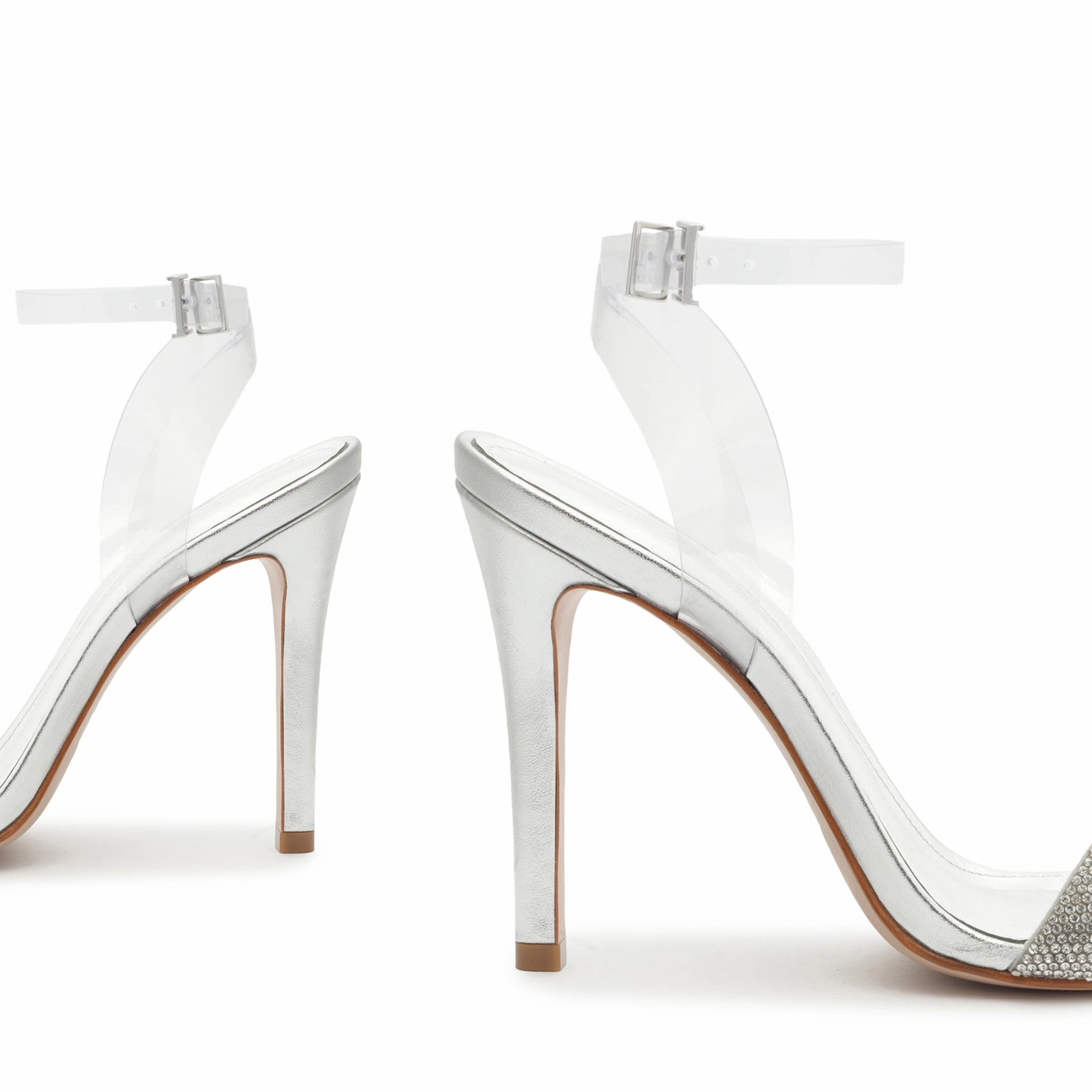 Irina Metallic Nappa Sandal Go Further