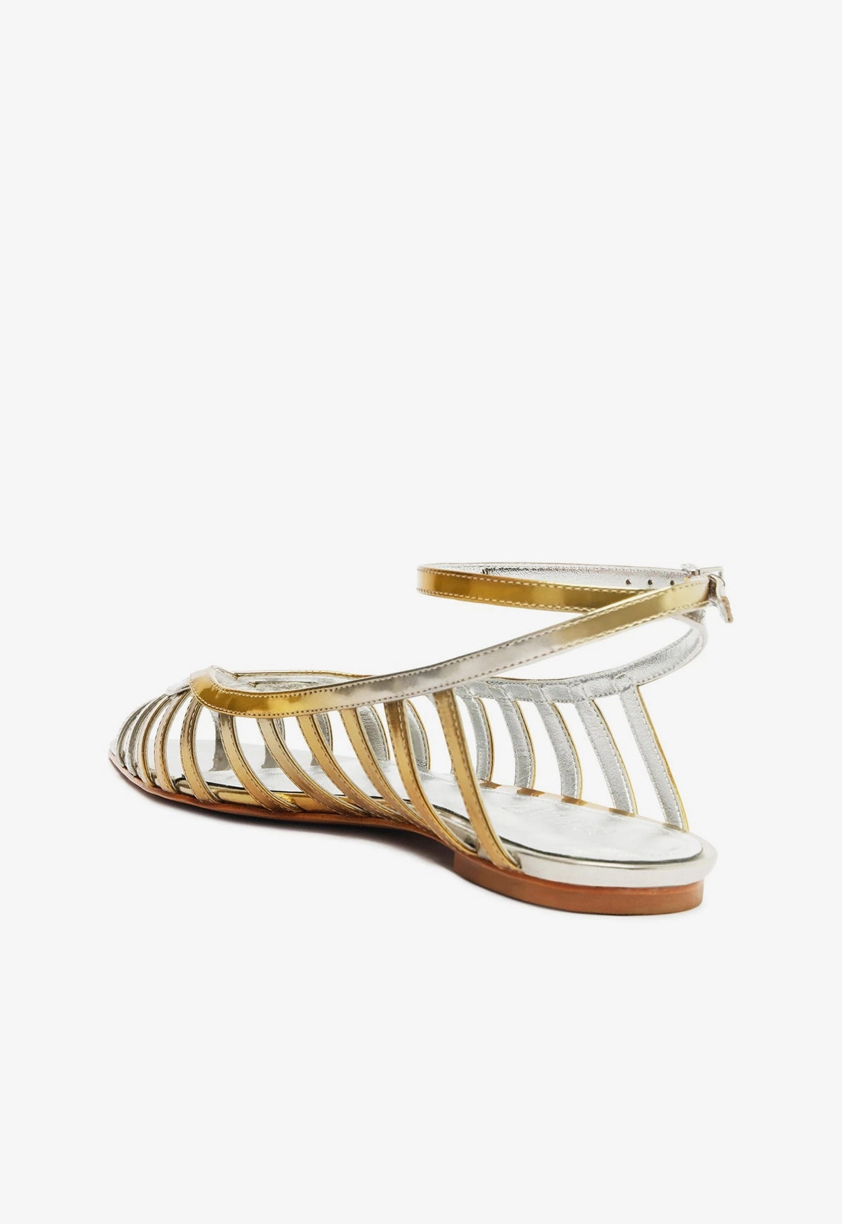 Iris Specchio Leather Flat Ready For Rhythm