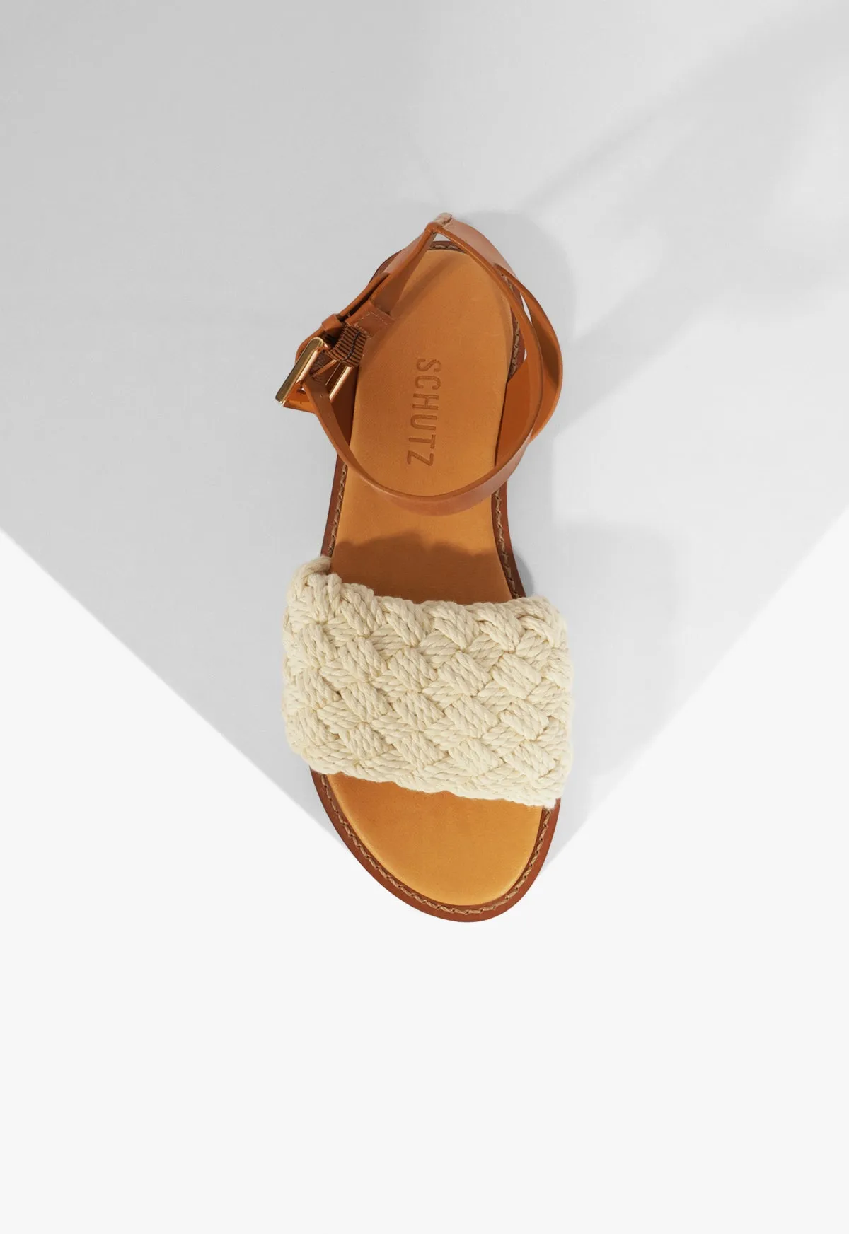 Pure Rhythm Streamlined Edge Isabel Flat Sandal