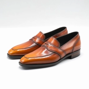 Pure-Fit Ease-Forward Fit James Loafer - Levante Handmade Patina