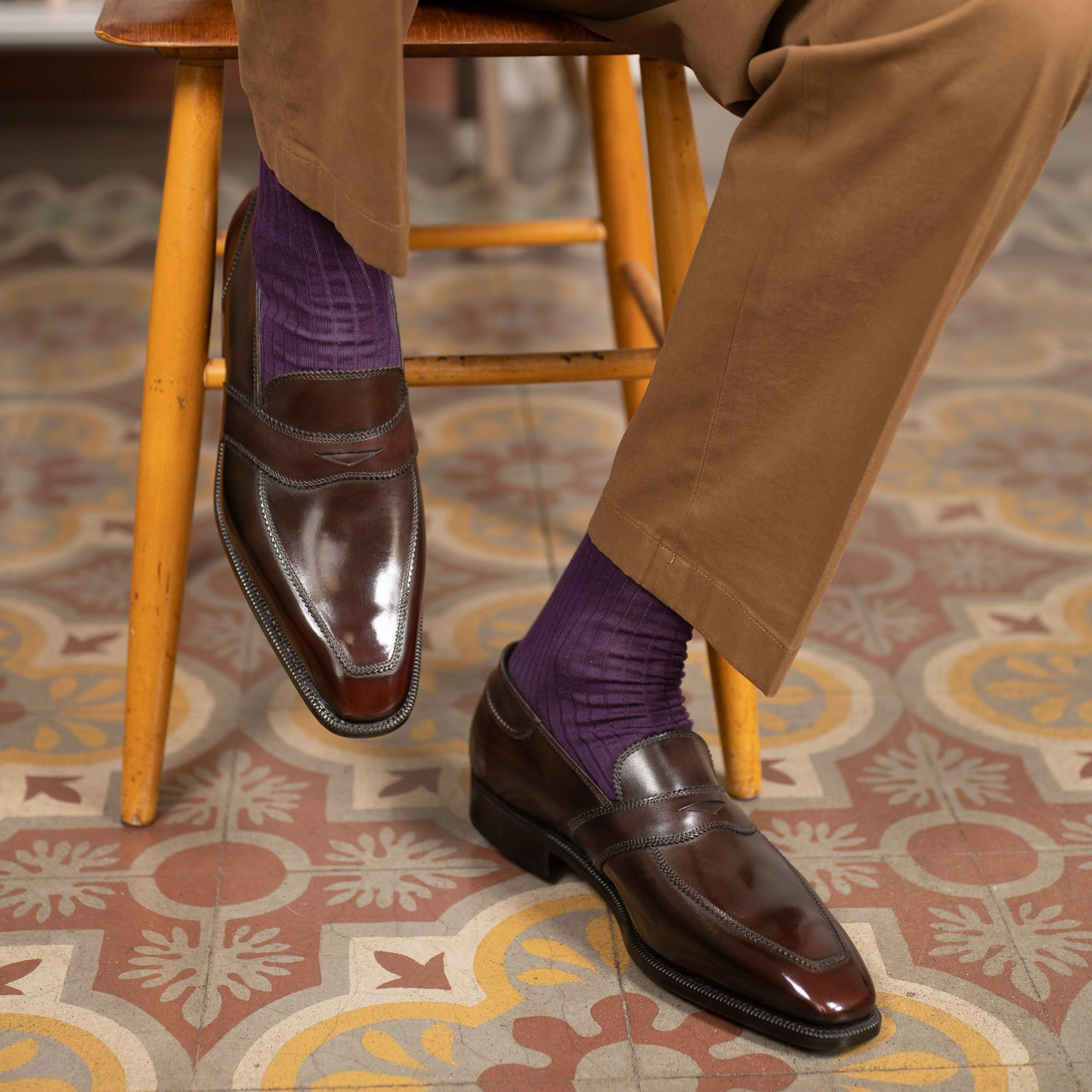 Shift Your Gear James Loafer - Marron Mediterraneo