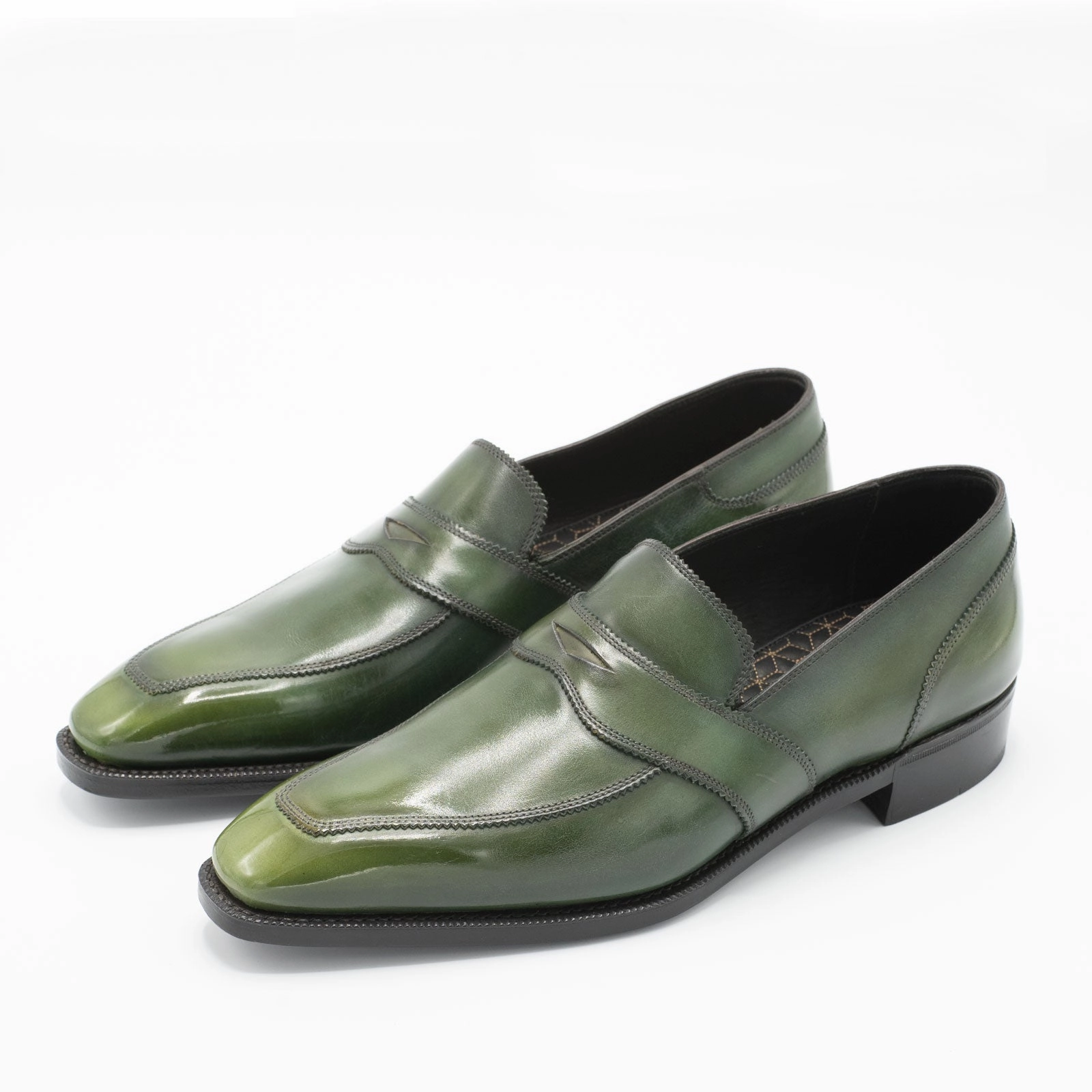 James Loafer - Rosemary Handmade Patina Neutral Layers Change-Ready