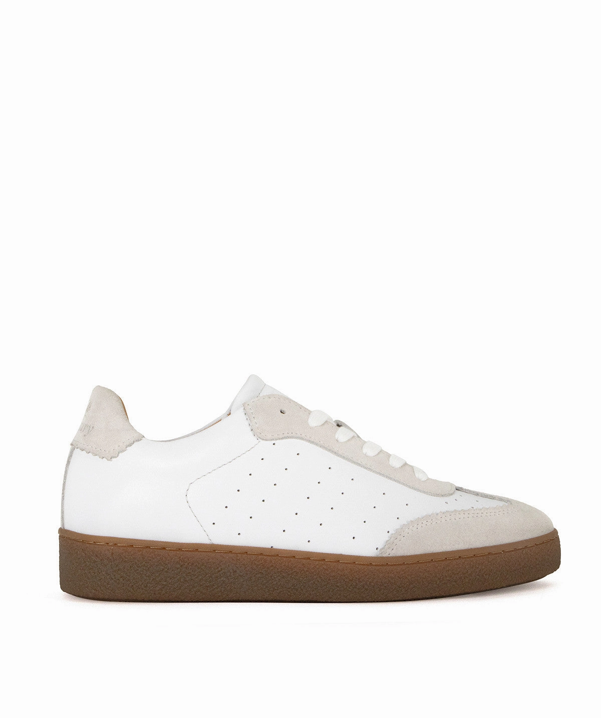 Refined Edgewear Flow-Forward Jane White Sneakers