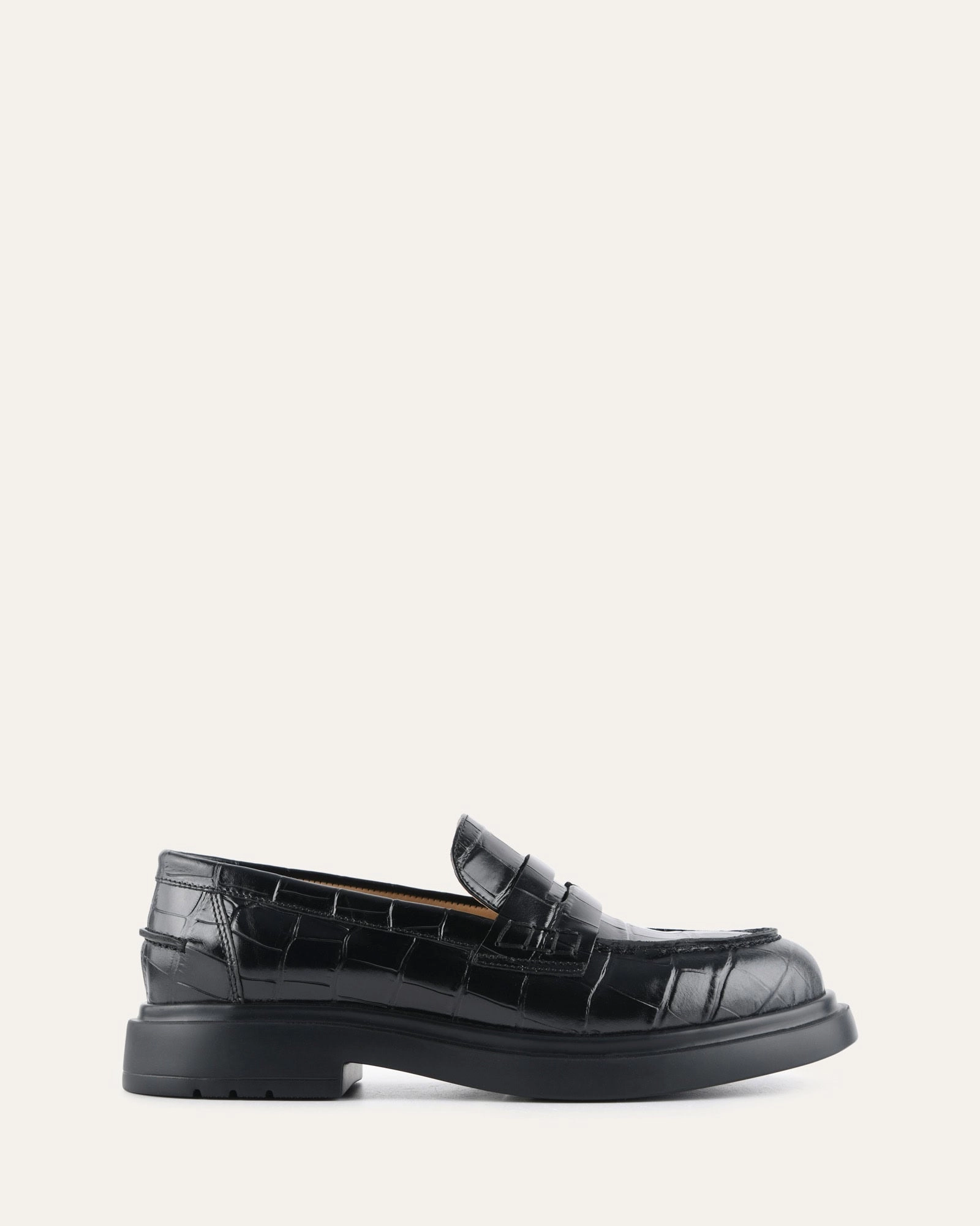 Tailored For Life Purely You Jarvis Loafers Black Croc