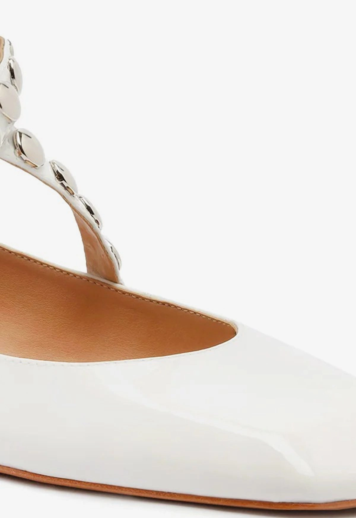 Jaycie Patent Leather Flat Style Without Noise Live Lightwear