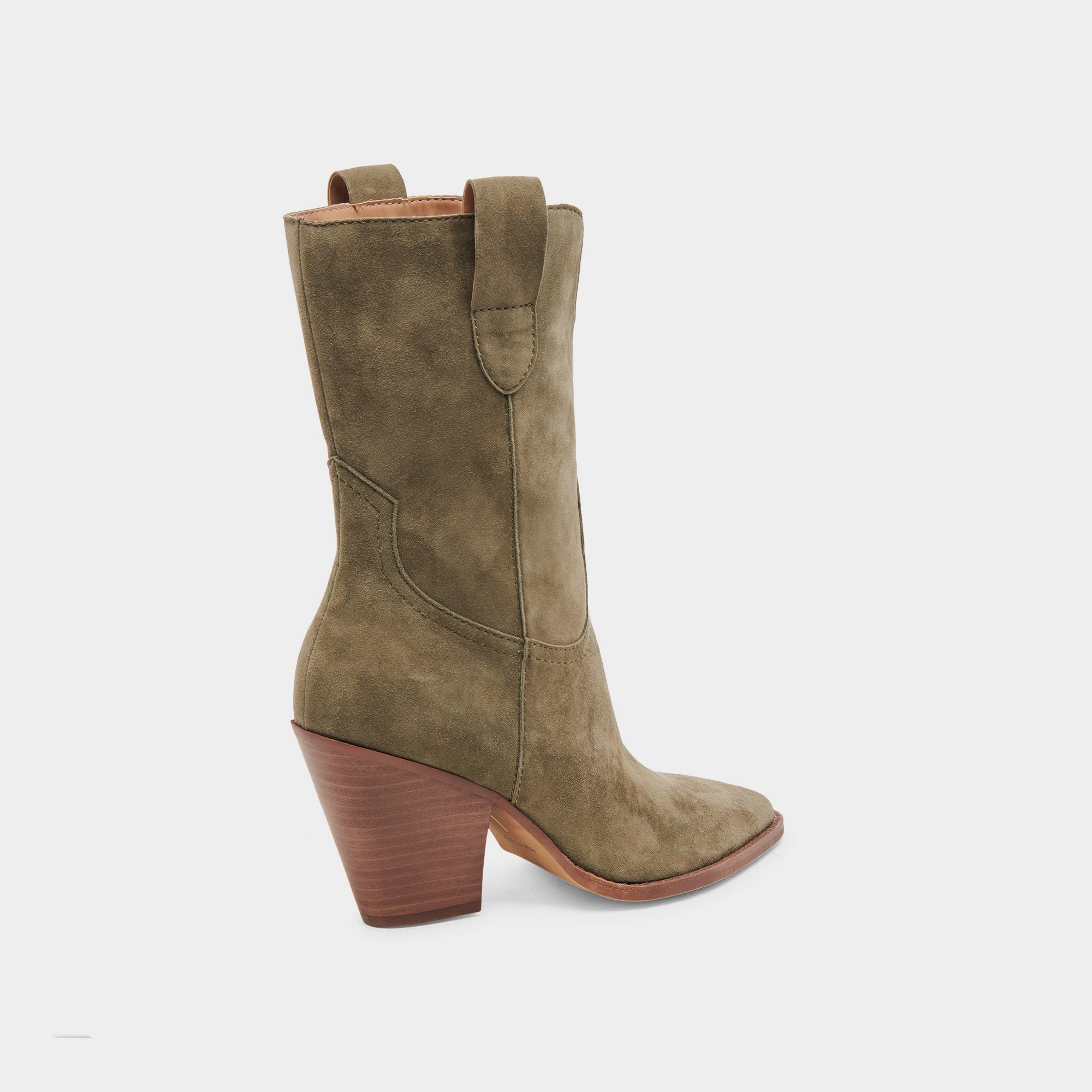 Jessey Boots Moss Suede Ease In Motion Versatility Gear