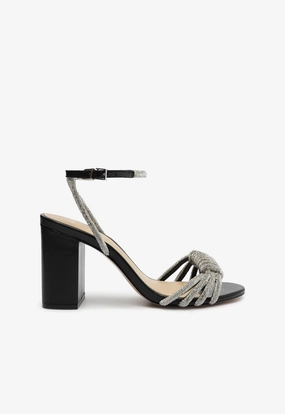 Urban Active Jewell Block Leather Sandal