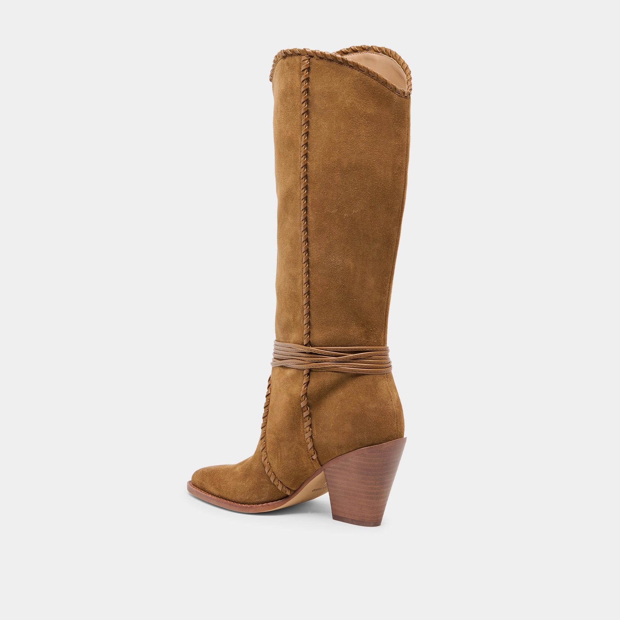Essential Drop Jody Boots Lt Brown Suede