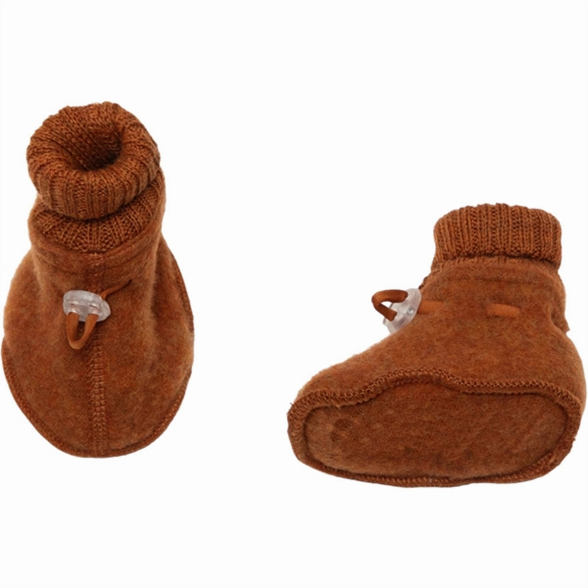 Modern Utility Joha Soft Wool Orange Booties