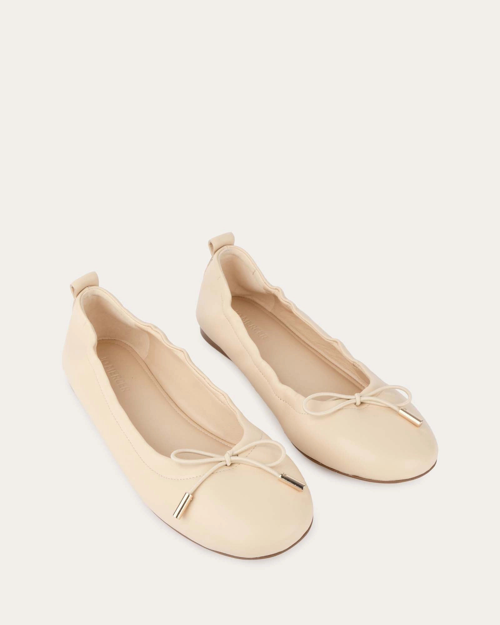 Jolie Casual Flats Butter Leather Shaped For Flow