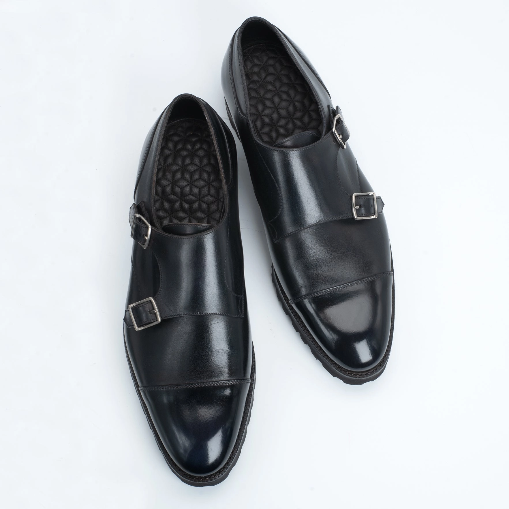 Joseph Double Monk Shoe Mto - Onyx Refined And Raw Seasonal Updates