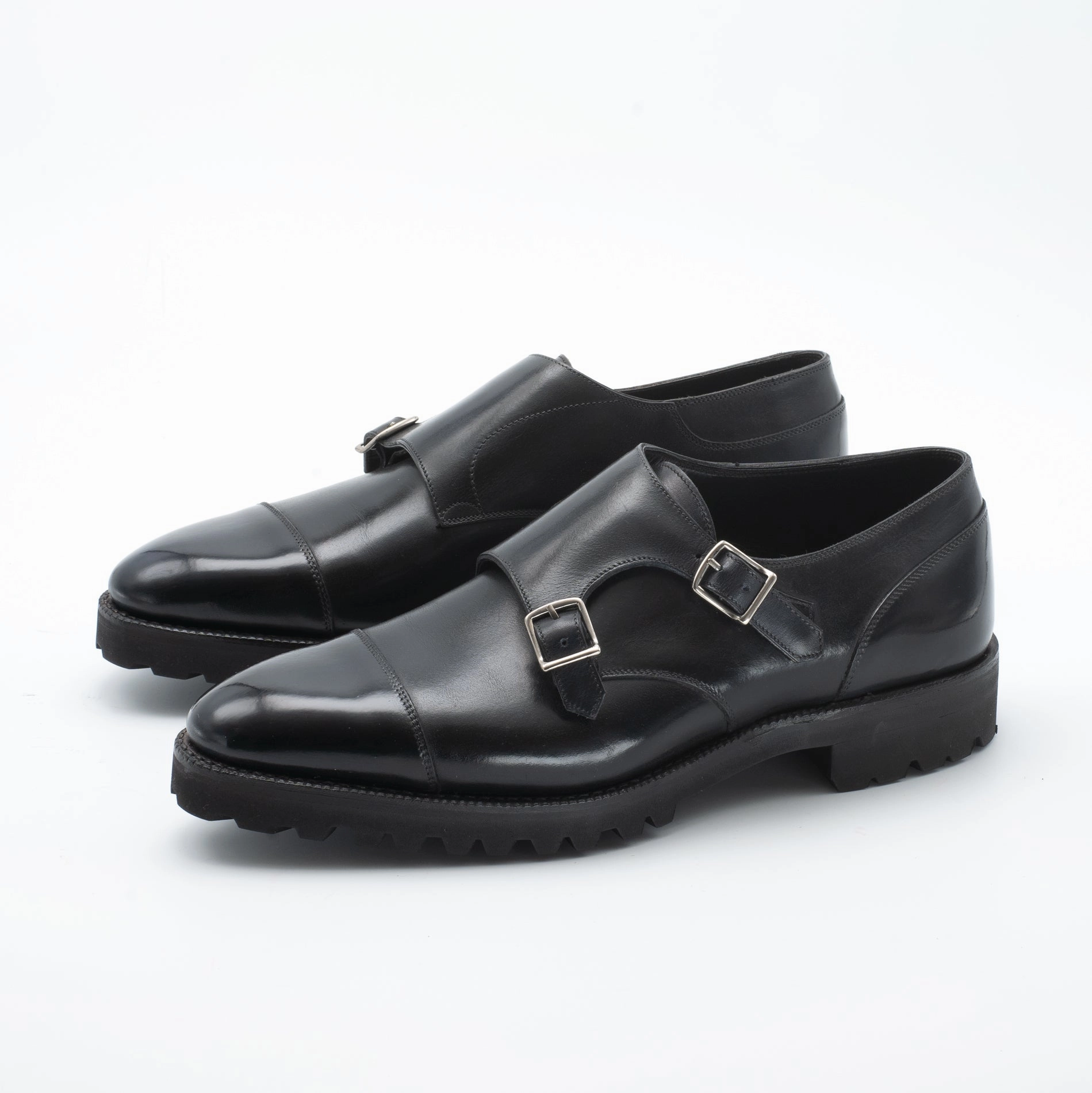 Core Movement Joseph Double Monk Shoe Mto - Onyx