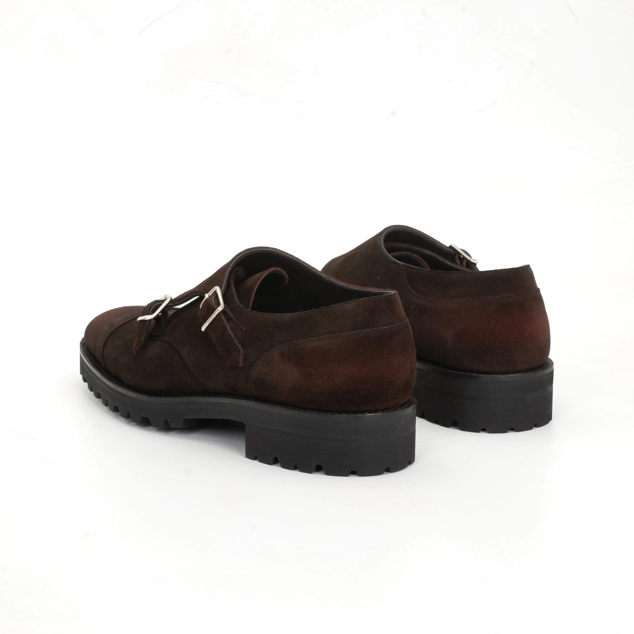 Movement Uniform Future-Light Joseph Double Monk Shoe Mto - Rioja Patina
