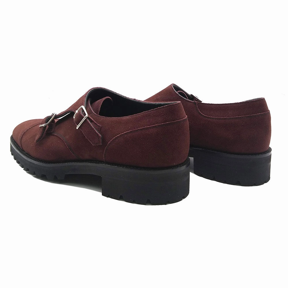 Joseph Double Monk Shoe Mto - Victoria Suede Everyday Uniform Precision Layers