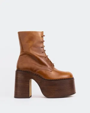 Quiet Attitude Live-Core Tripp Cognac Leather