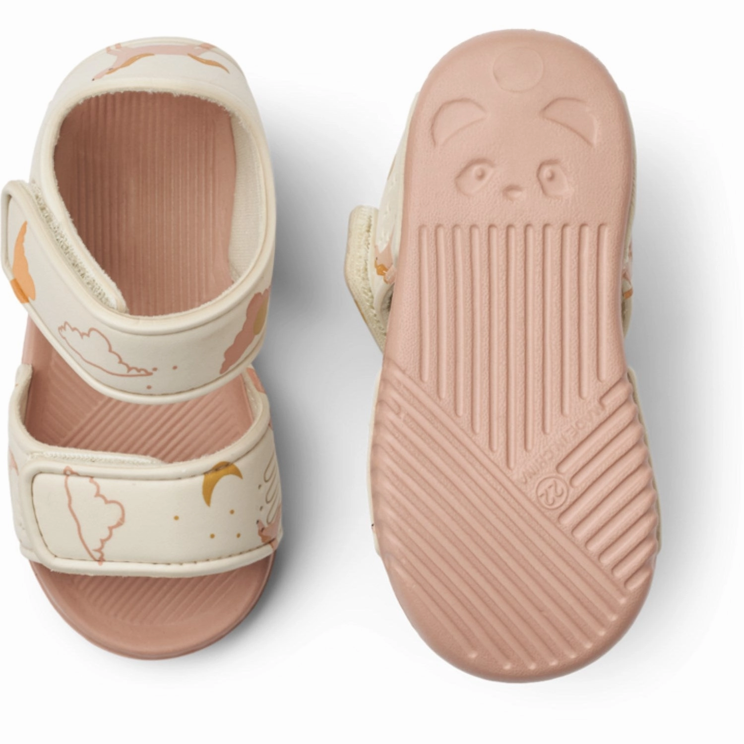 Designed To Perform Crafted Flow Liewood Dream / Ecru Blumer Printed Sandal