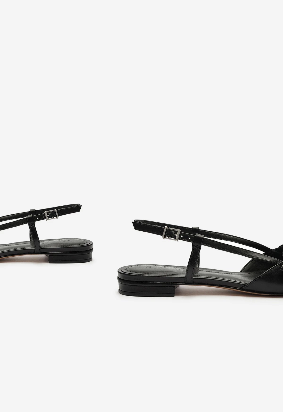 Wear With Intent Precision Lifestyle Judy Flat Leather Pump