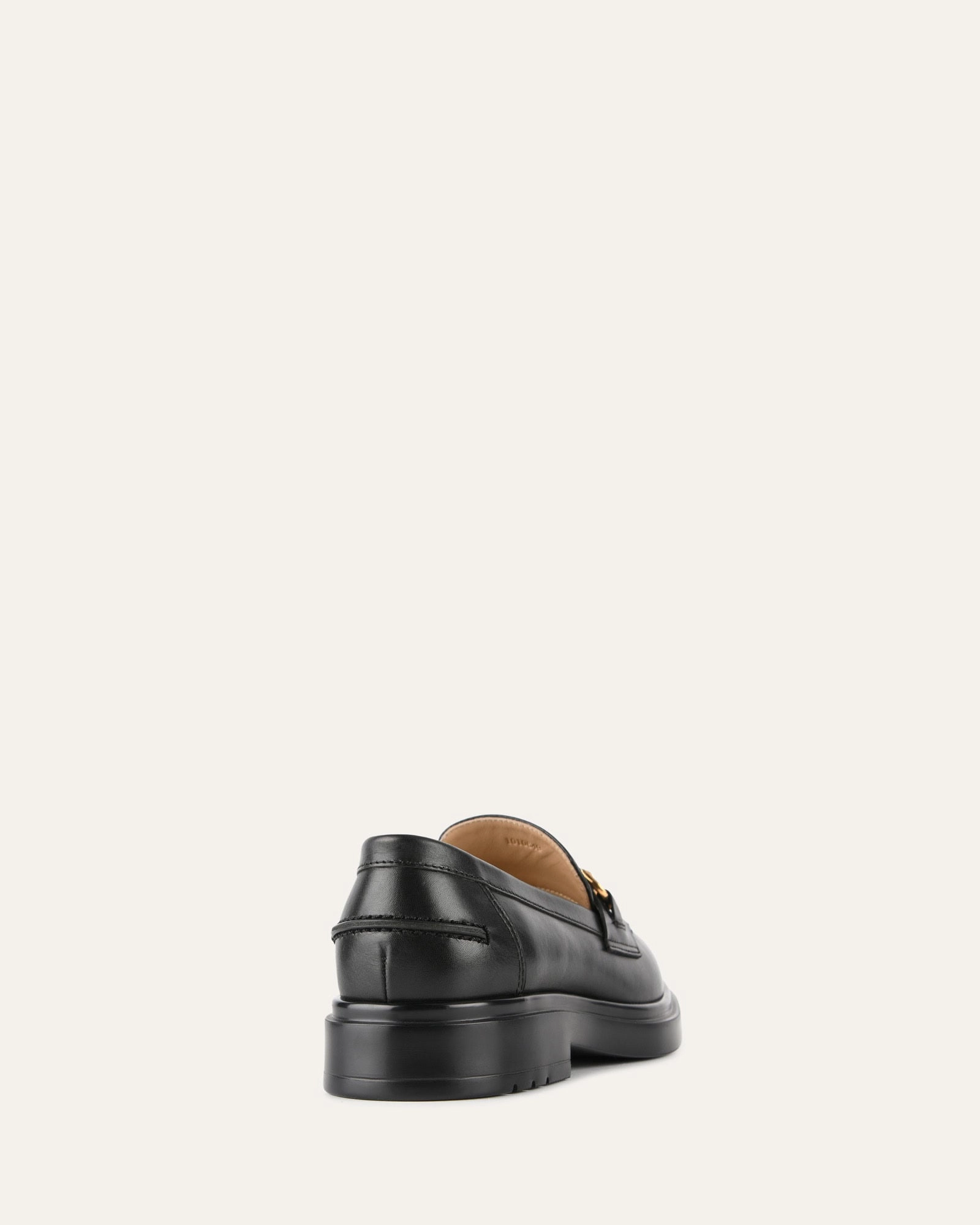 Julio Loafers Black Leather Refined And Raw Smart Layering