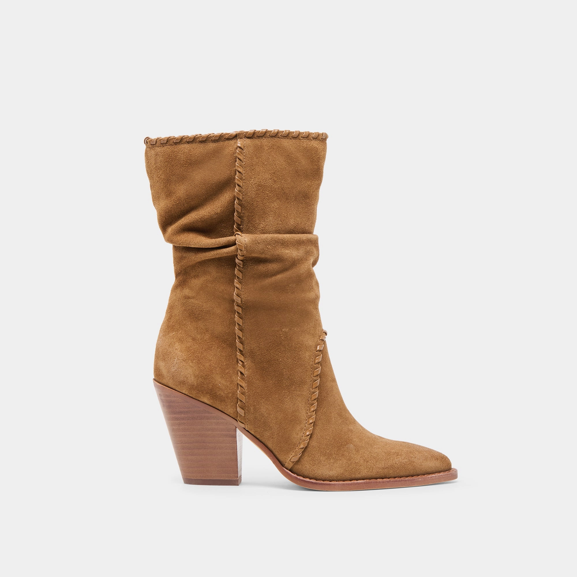 Living Flow Fresh Expression Julith Boots Lt Brown Suede
