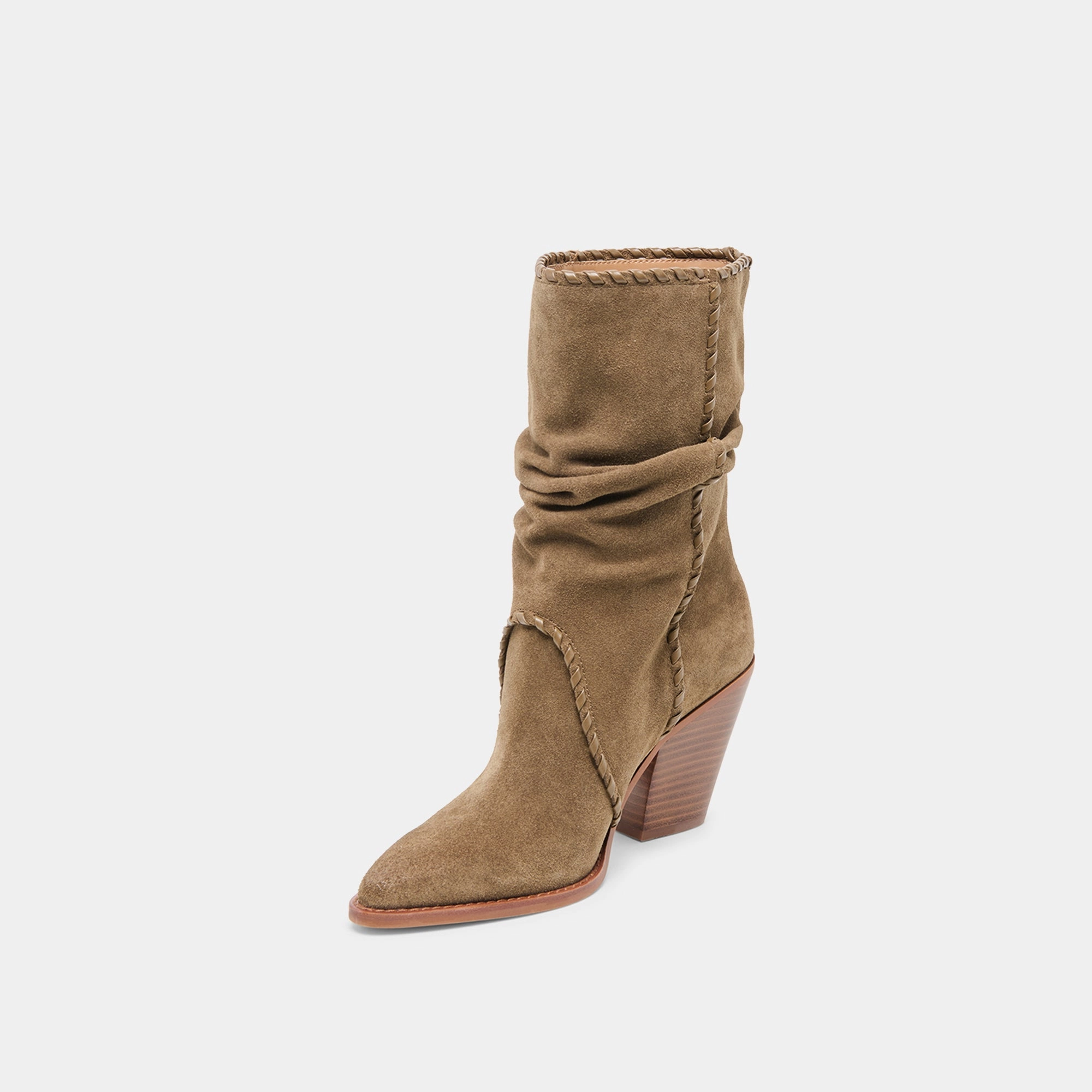Julith Botos Olive Suede Optimized Outfit Chill-Crafted