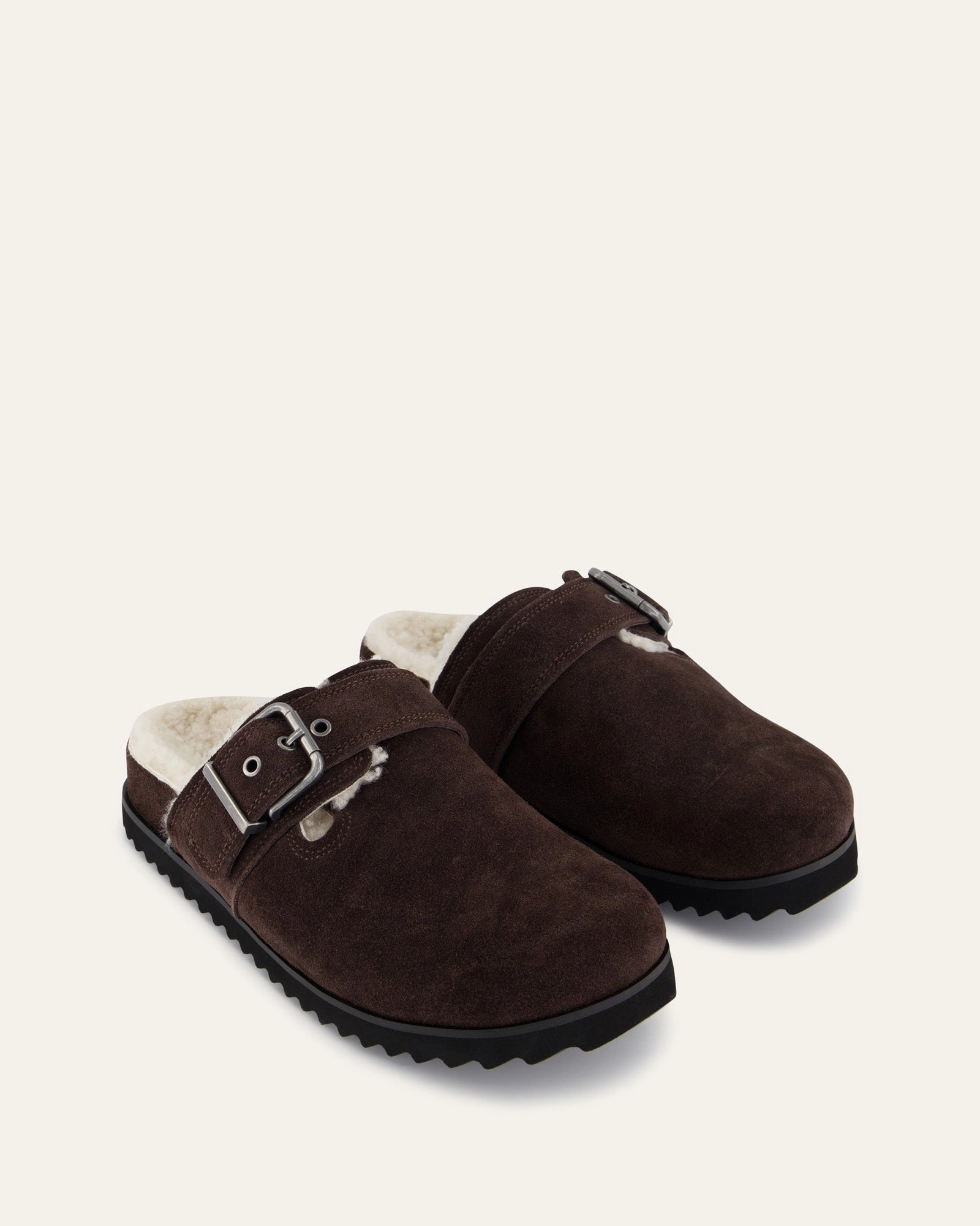 Juniper Casual Flats Bitter Choc Suede Adaptive Gear
